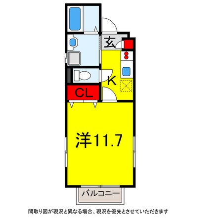 四街道駅 徒歩5分 1階の物件間取画像